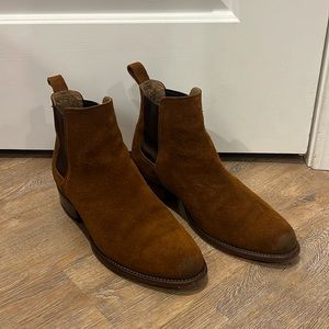Tecovas 9.0 EE “The Chance” Suede Chelsea boot